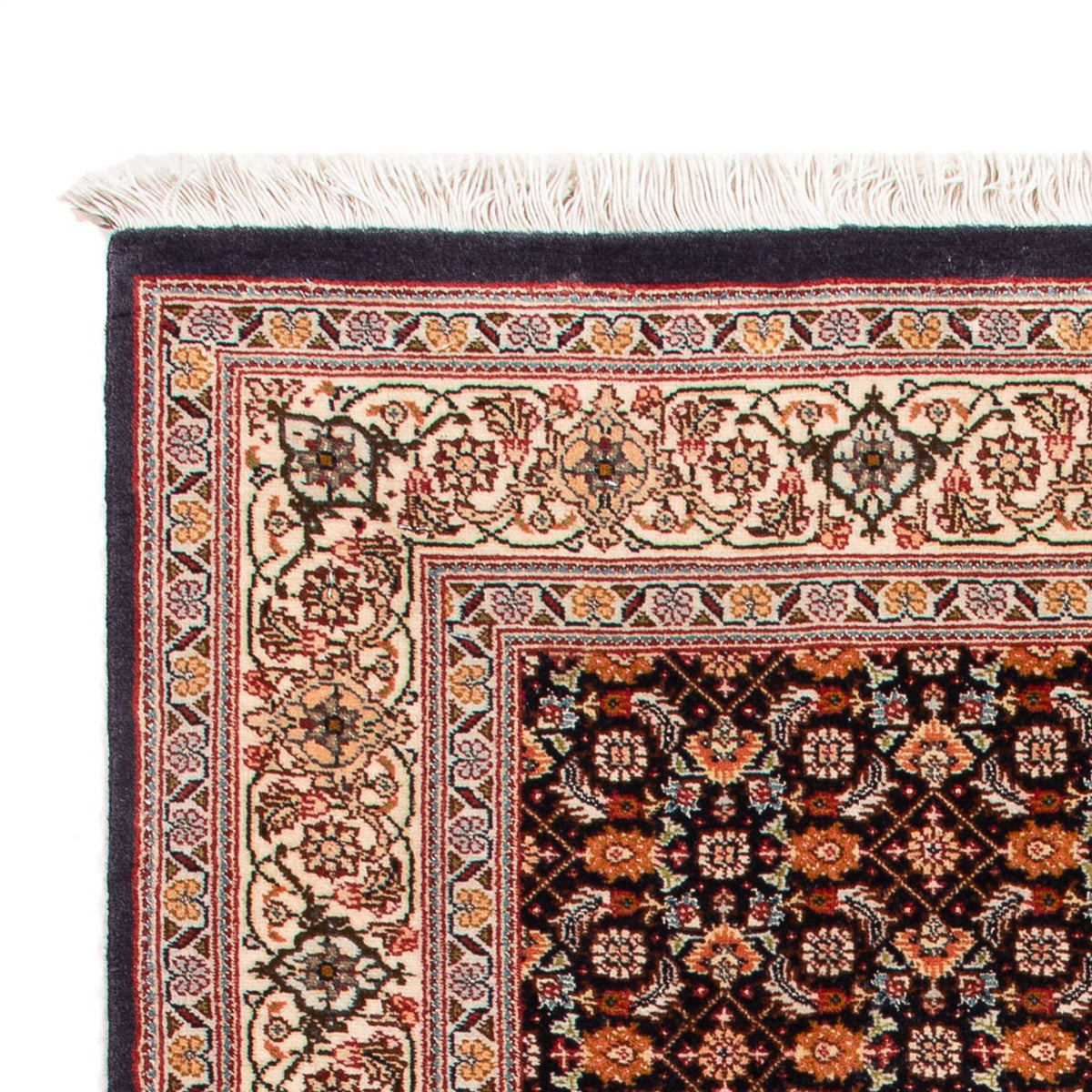 Perzisch tapijt - Tabriz - Royal - 116 x 83 cm - donkerblauw