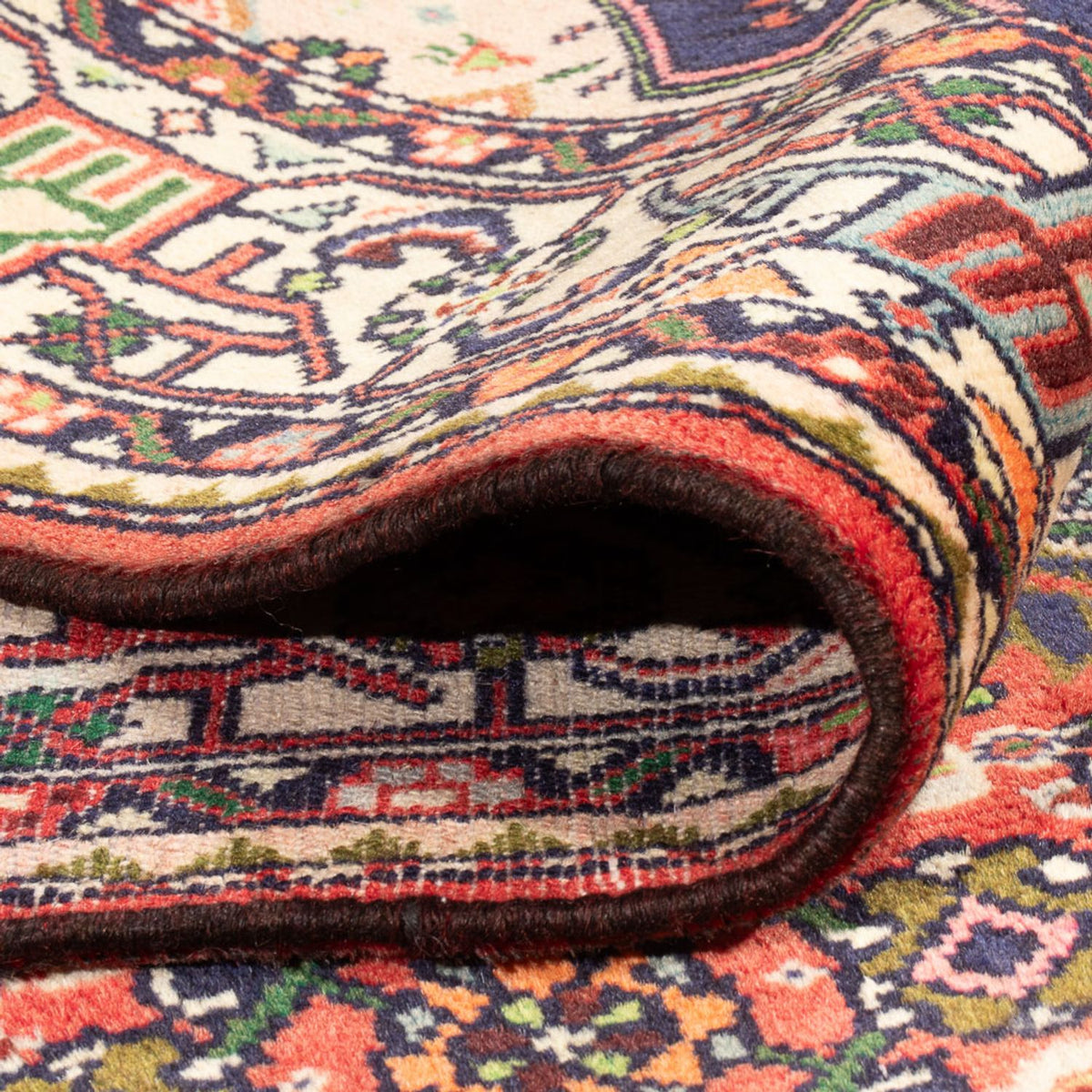 Perzisch Tapijt - Nomadisch - 194 x 147 cm - rood