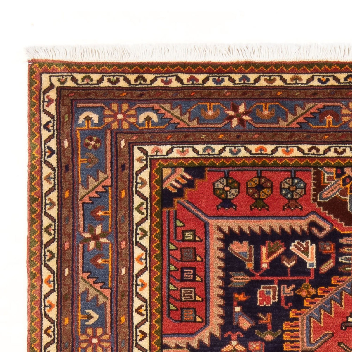 Perzisch Tapijt - Nomadisch - 222 x 140 cm - rood