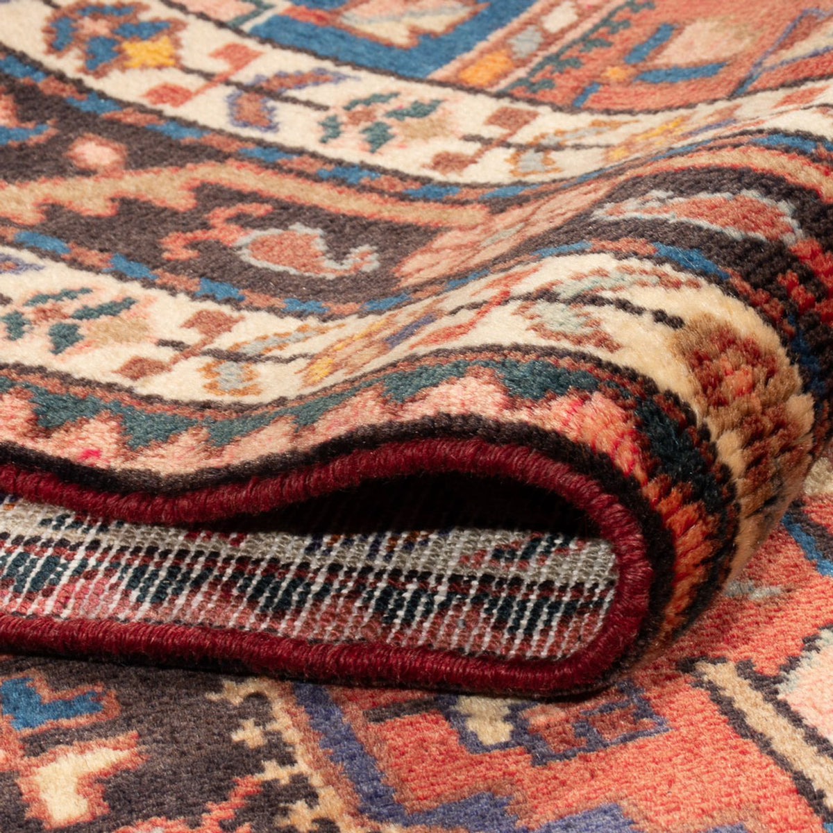 Perzisch Tapijt - Nomadisch - 232 x 137 cm - donkerblauw