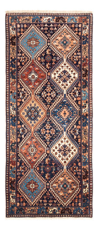Loper Perzisch Tapijt - Nomadisch - 185 x 80 cm - donkerblauw