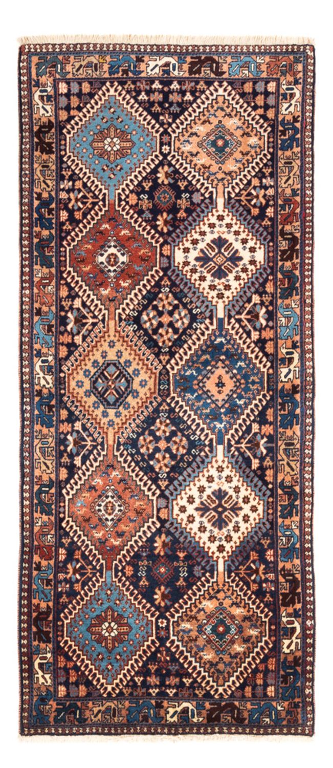 Loper Perzisch Tapijt - Nomadisch - 185 x 80 cm - donkerblauw