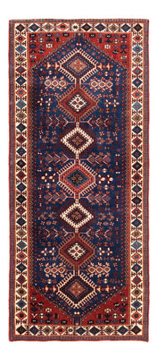 Loper Perzisch Tapijt - Nomadisch - 192 x 85 cm - donkerblauw