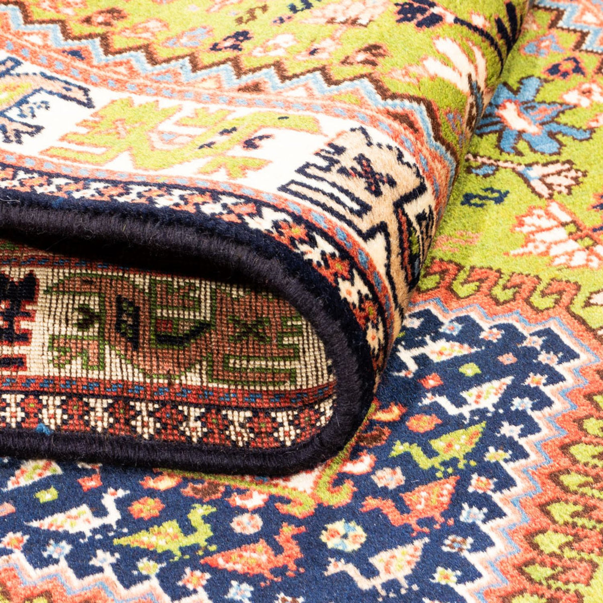 Loper Perzisch Tapijt - Nomadisch - 193 x 82 cm - groen