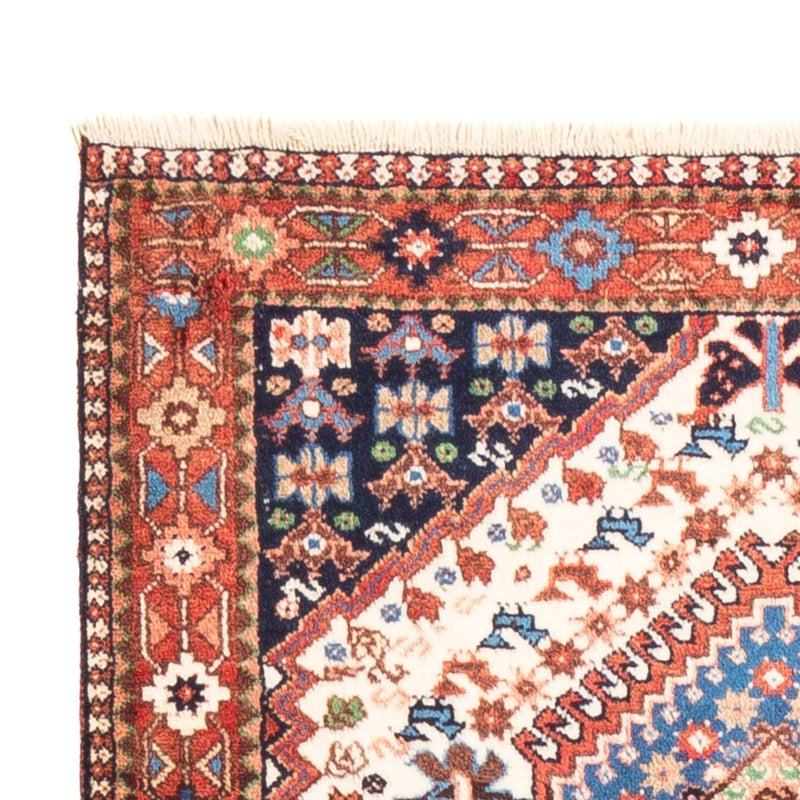 Loper Perzisch Tapijt - Nomadisch - 200 x 80 cm - crème