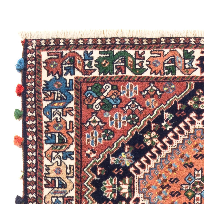 Loper Perzisch Tapijt - Nomadisch - 200 x 83 cm - donkerblauw