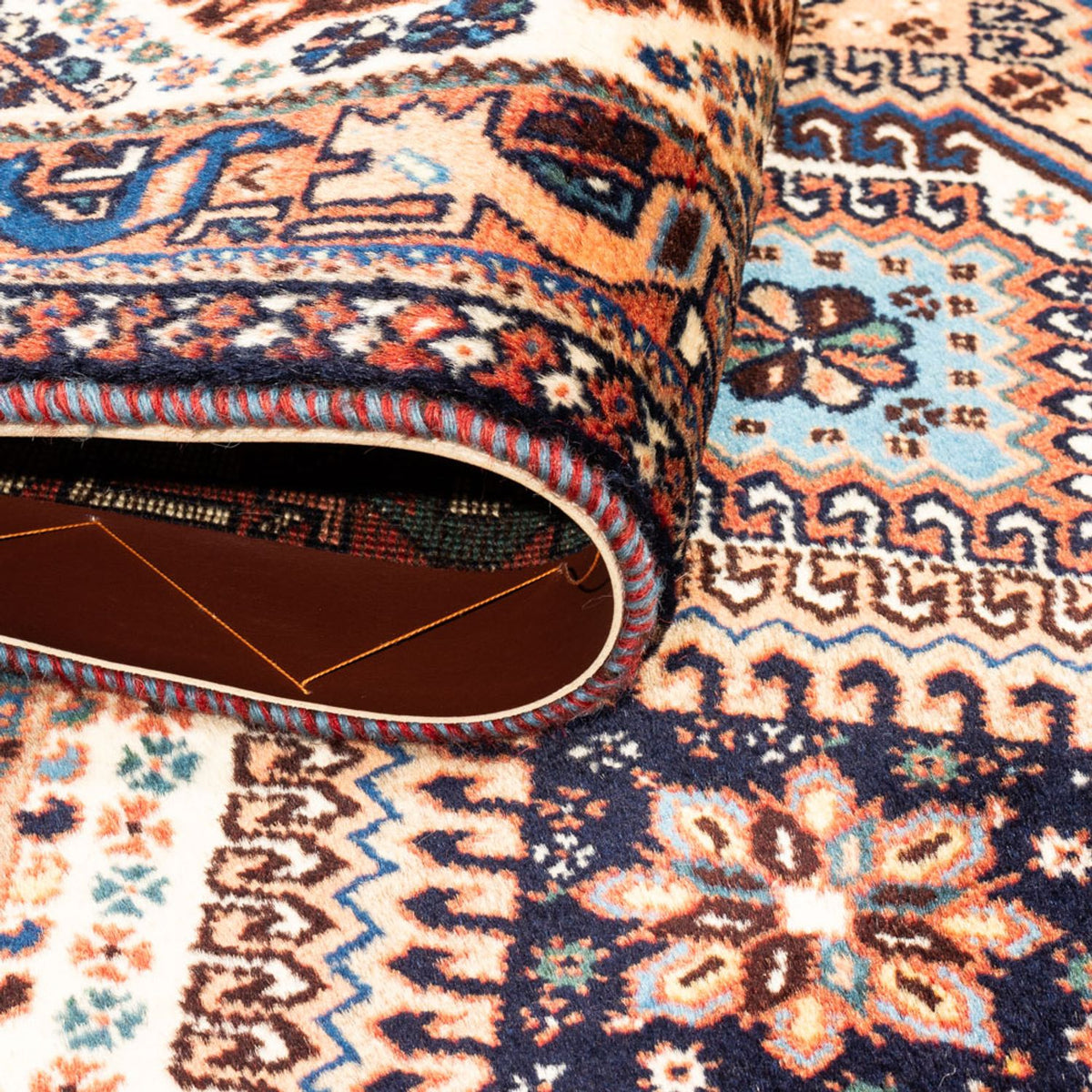 Loper Perzisch Tapijt - Nomadisch - 204 x 83 cm - crème