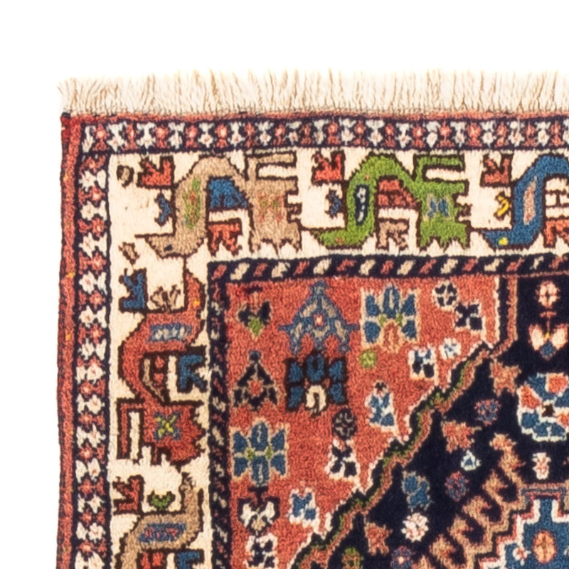 Loper Perzisch Tapijt - Nomadisch - 187 x 60 cm - donkerblauw