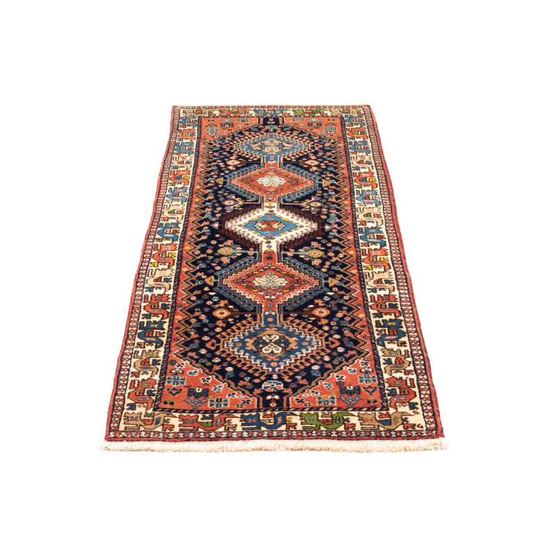 Loper Perzisch Tapijt - Nomadisch - 187 x 60 cm - donkerblauw