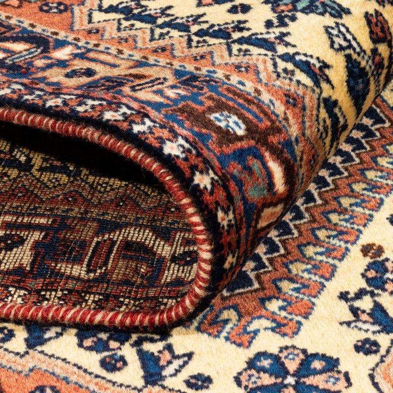 Perzisch Tapijt - Nomadisch - 140 x 74 cm - crème