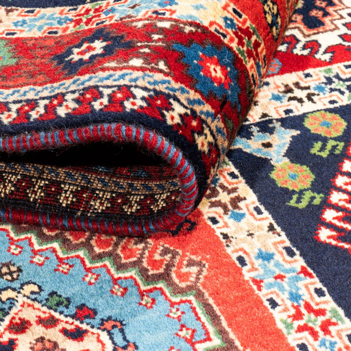 Loper Perzisch Tapijt - Nomadisch - 194 x 80 cm - veelkleurig