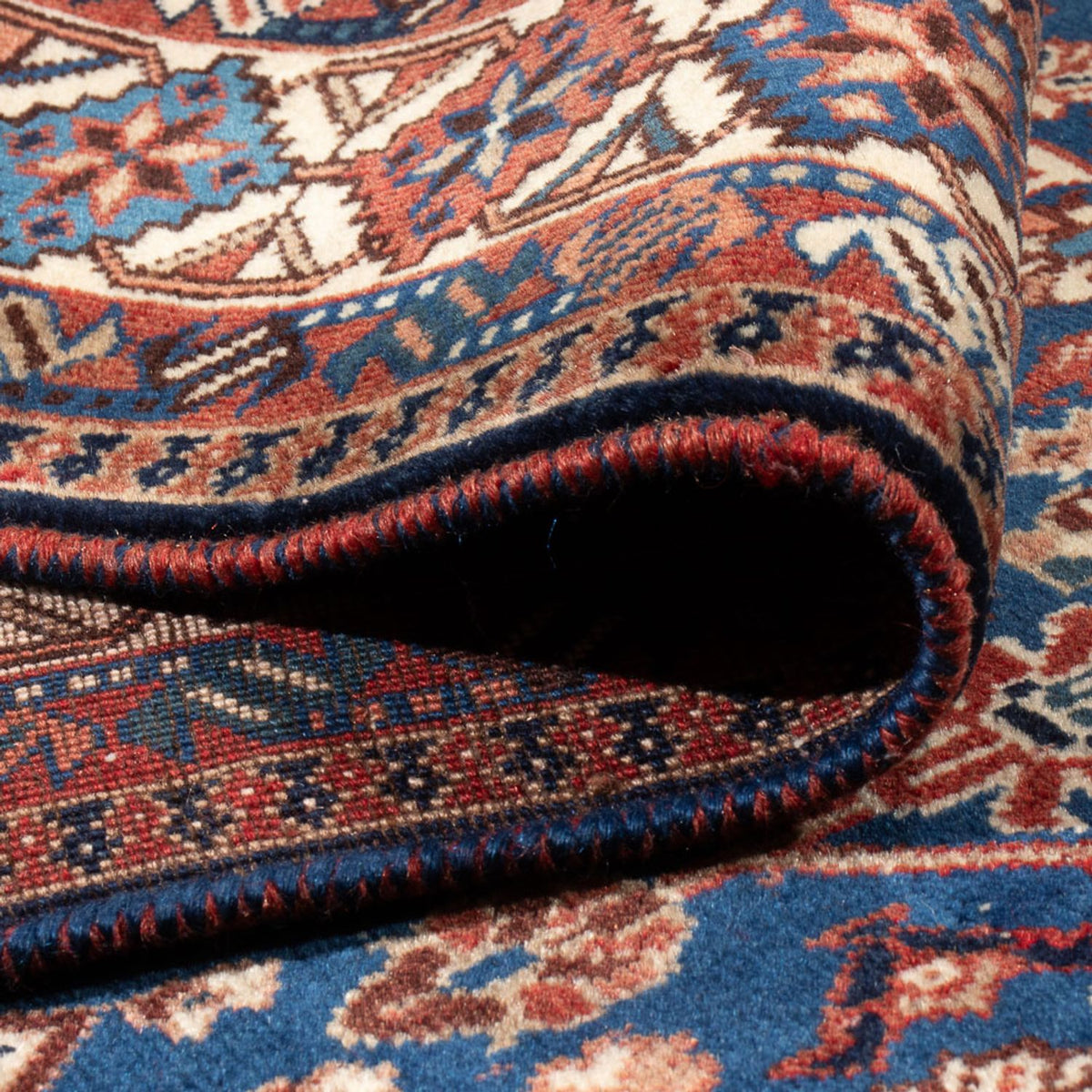 Perzisch Tapijt - Nomadisch - 352 x 245 cm - donkerblauw