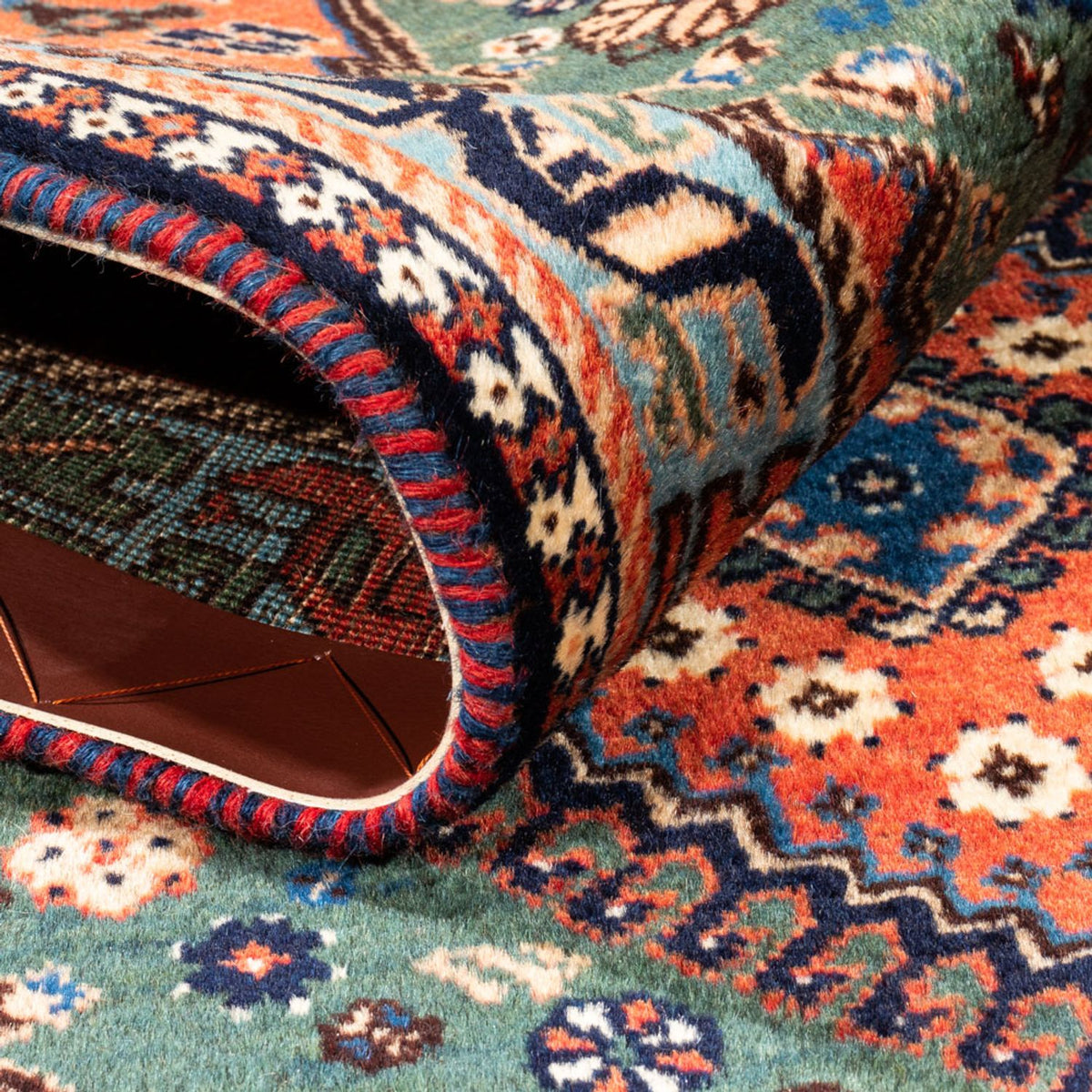 Perzisch Tapijt - Nomadisch - 130 x 80 cm - groen