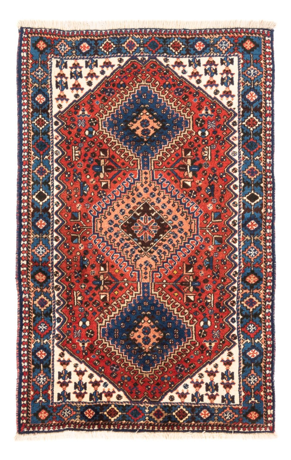 Perzisch Tapijt - Nomadisch - 123 x 81 cm - rood