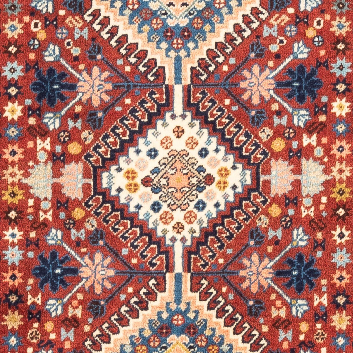 Perzisch Tapijt - Nomadisch - 131 x 86 cm - rood