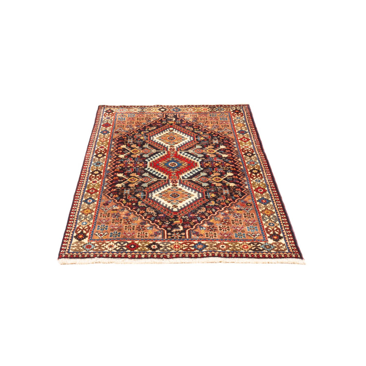 Perzisch Tapijt - Nomadisch - 130 x 80 cm - donkerblauw