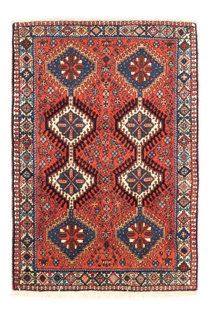 Perzisch Tapijt - Nomadisch - 118 x 81 cm - rood