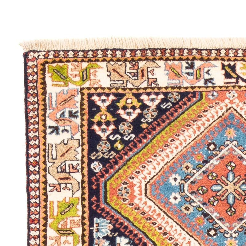 Loper Perzisch Tapijt - Nomadisch - 198 x 80 cm - donkerblauw