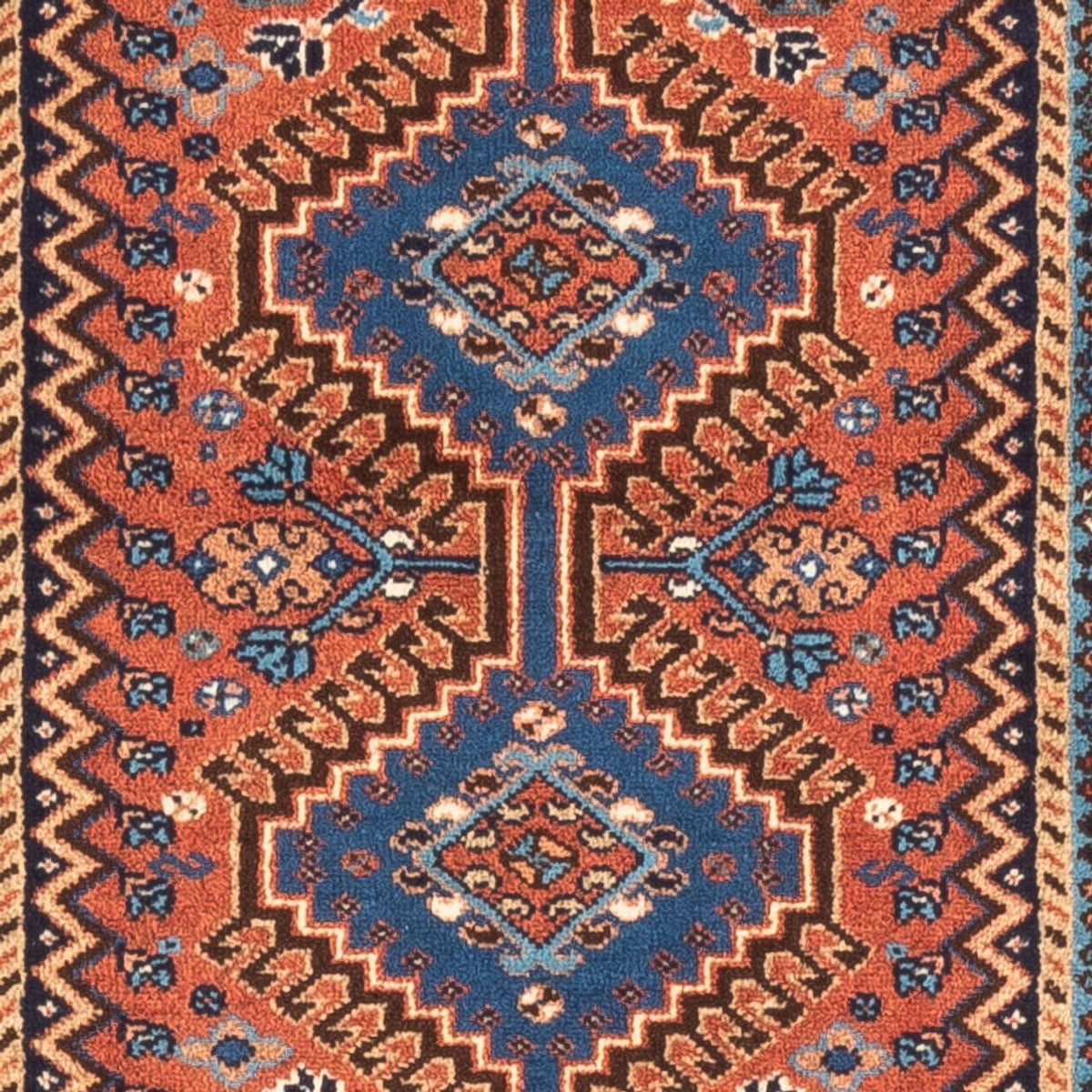 Loper Perzisch Tapijt - Nomadisch - 195 x 60 cm - rood