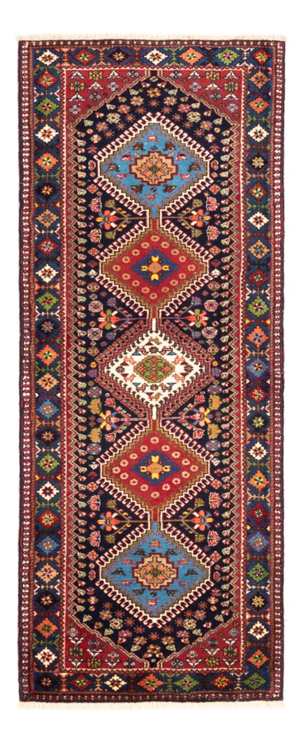 Loper Perzisch Tapijt - Nomadisch - 190 x 80 cm - donkerblauw