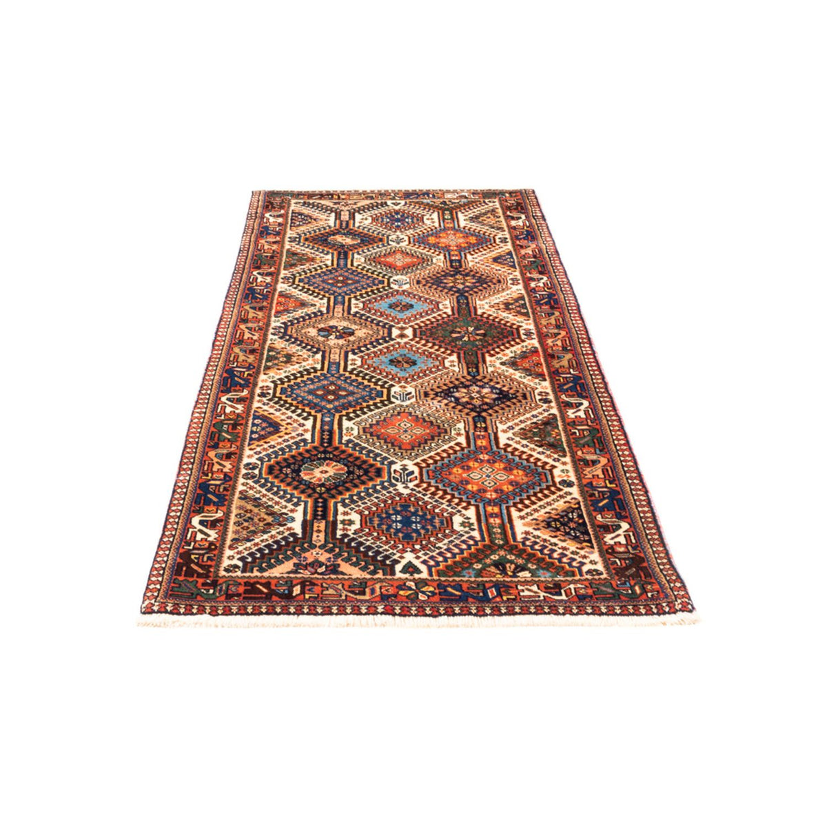 Loper Perzisch Tapijt - Nomadisch - 198 x 80 cm - beige