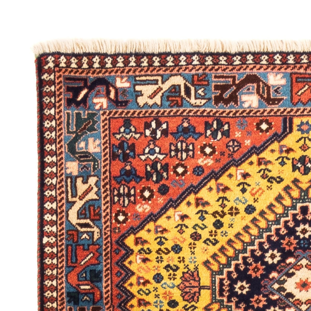 Loper Perzisch Tapijt - Nomadisch - 195 x 83 cm - geel