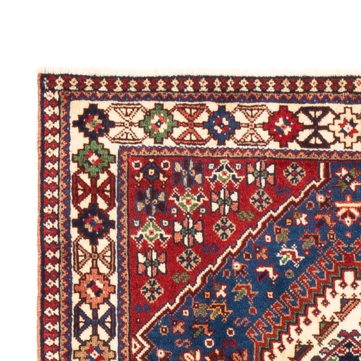 Loper Perzisch Tapijt - Nomadisch - 196 x 80 cm - blauw