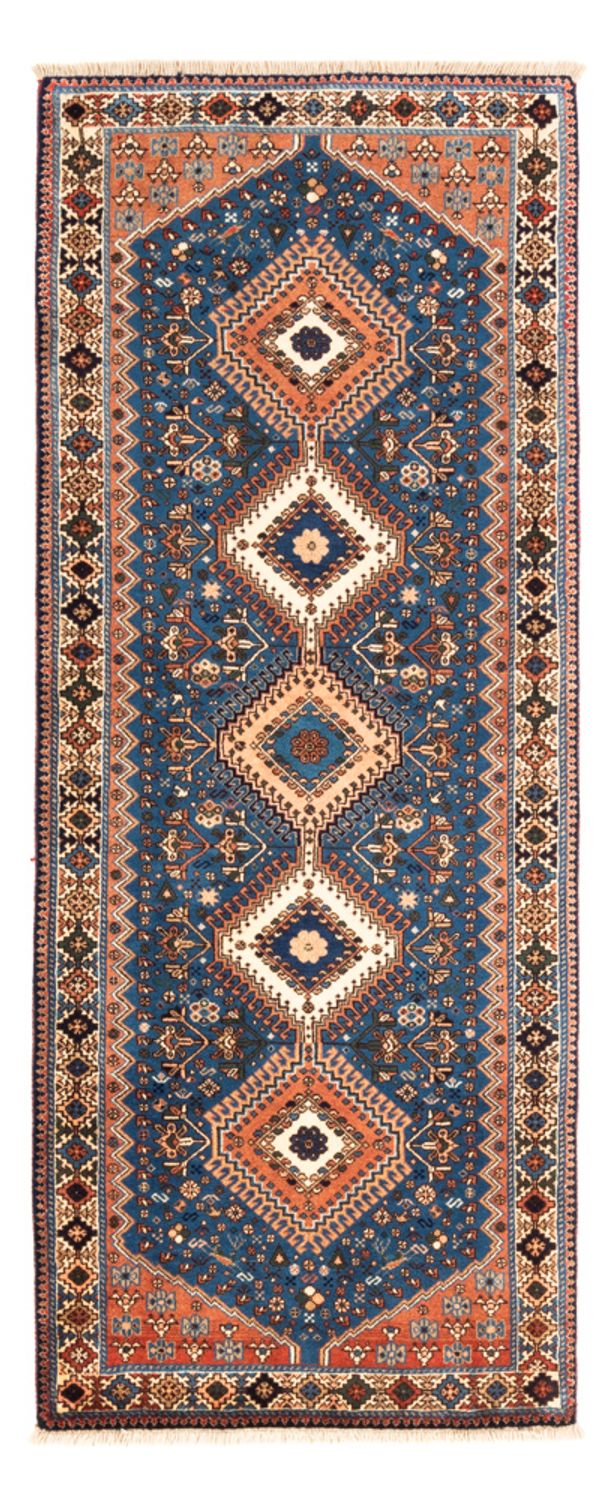 Loper Perzisch Tapijt - Nomadisch - 200 x 84 cm - blauw