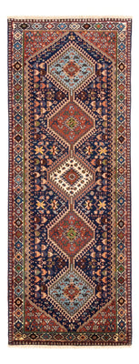 Loper Perzisch Tapijt - Nomadisch - 204 x 80 cm - donkerblauw