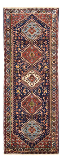 Loper Perzisch Tapijt - Nomadisch - 204 x 80 cm - donkerblauw