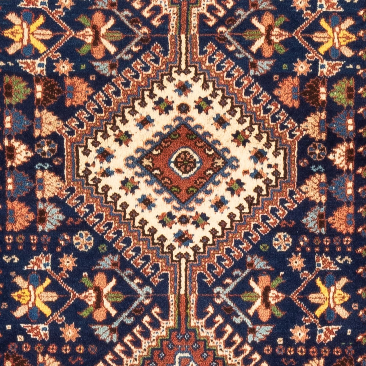 Loper Perzisch Tapijt - Nomadisch - 204 x 80 cm - donkerblauw