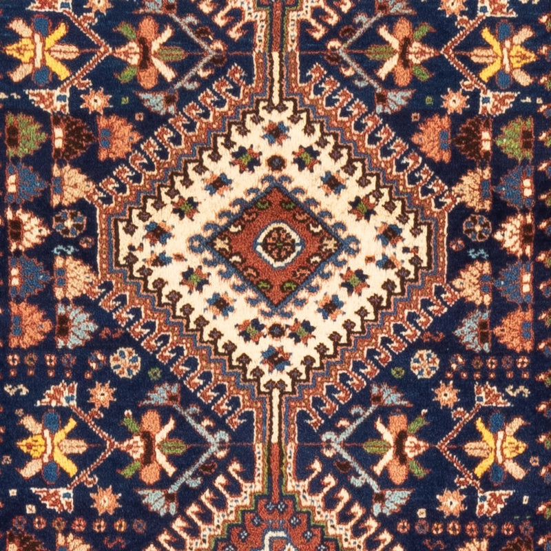 Loper Perzisch Tapijt - Nomadisch - 204 x 80 cm - donkerblauw