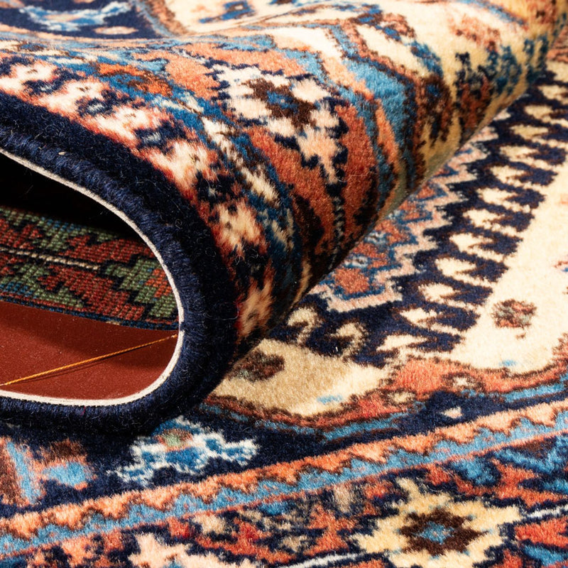 Perzisch Tapijt - Nomadisch - 132 x 87 cm - geel