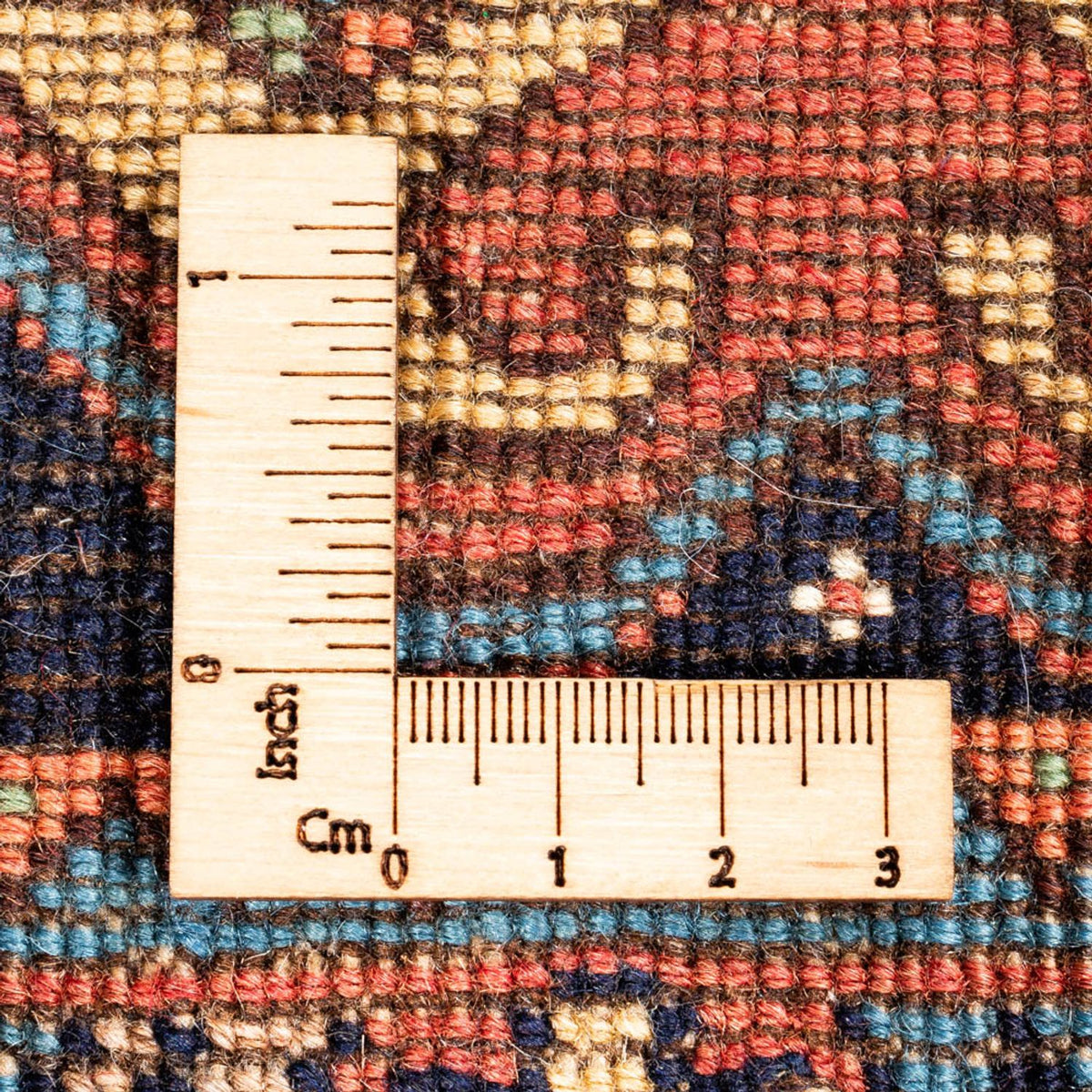 Perzisch Tapijt - Nomadisch - 132 x 87 cm - geel