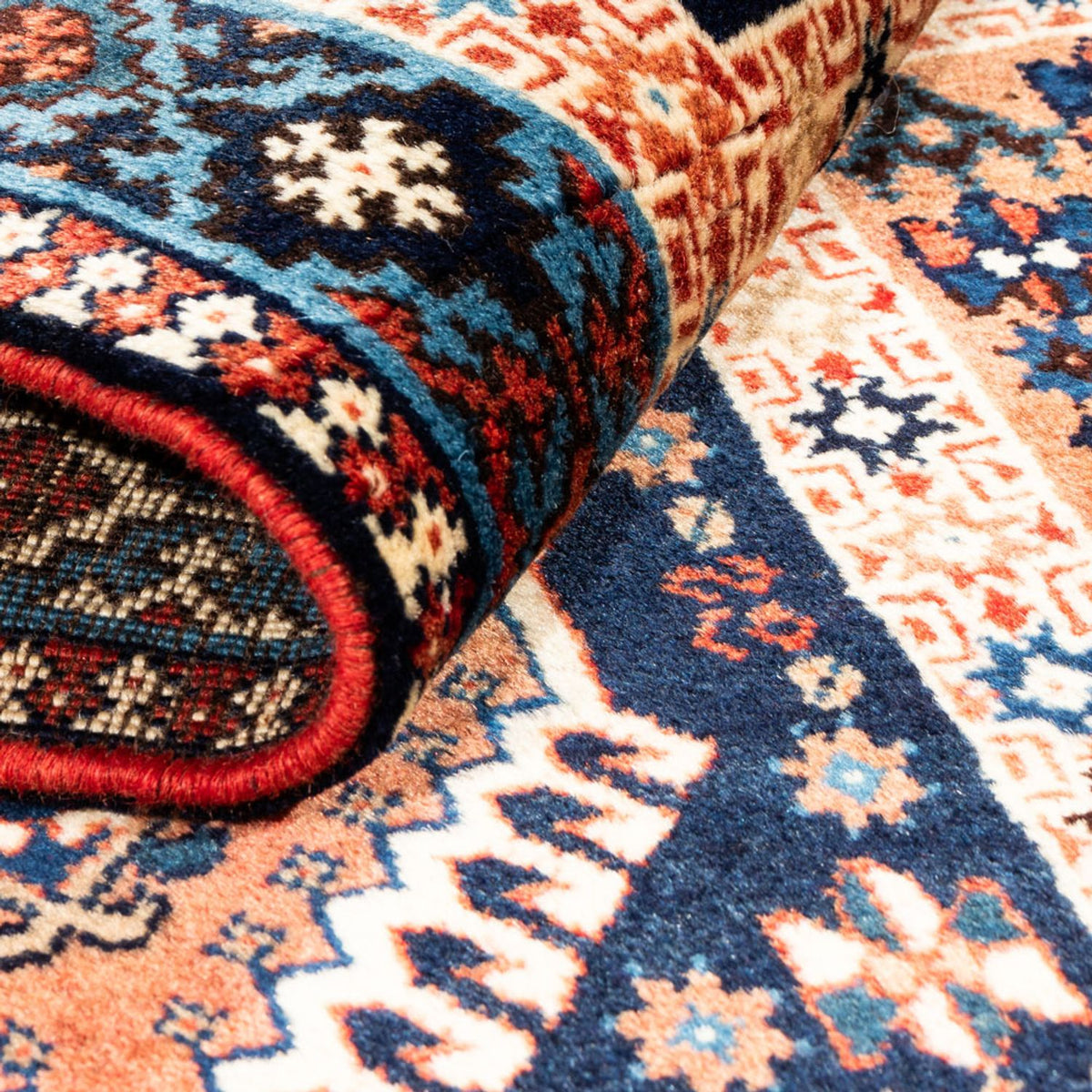 Perzisch Tapijt - Nomadisch - 128 x 80 cm - veelkleurig