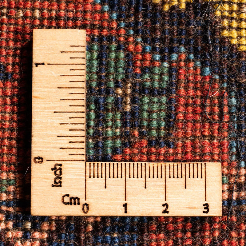 Perzisch Tapijt - Nomadisch - 132 x 85 cm - geel