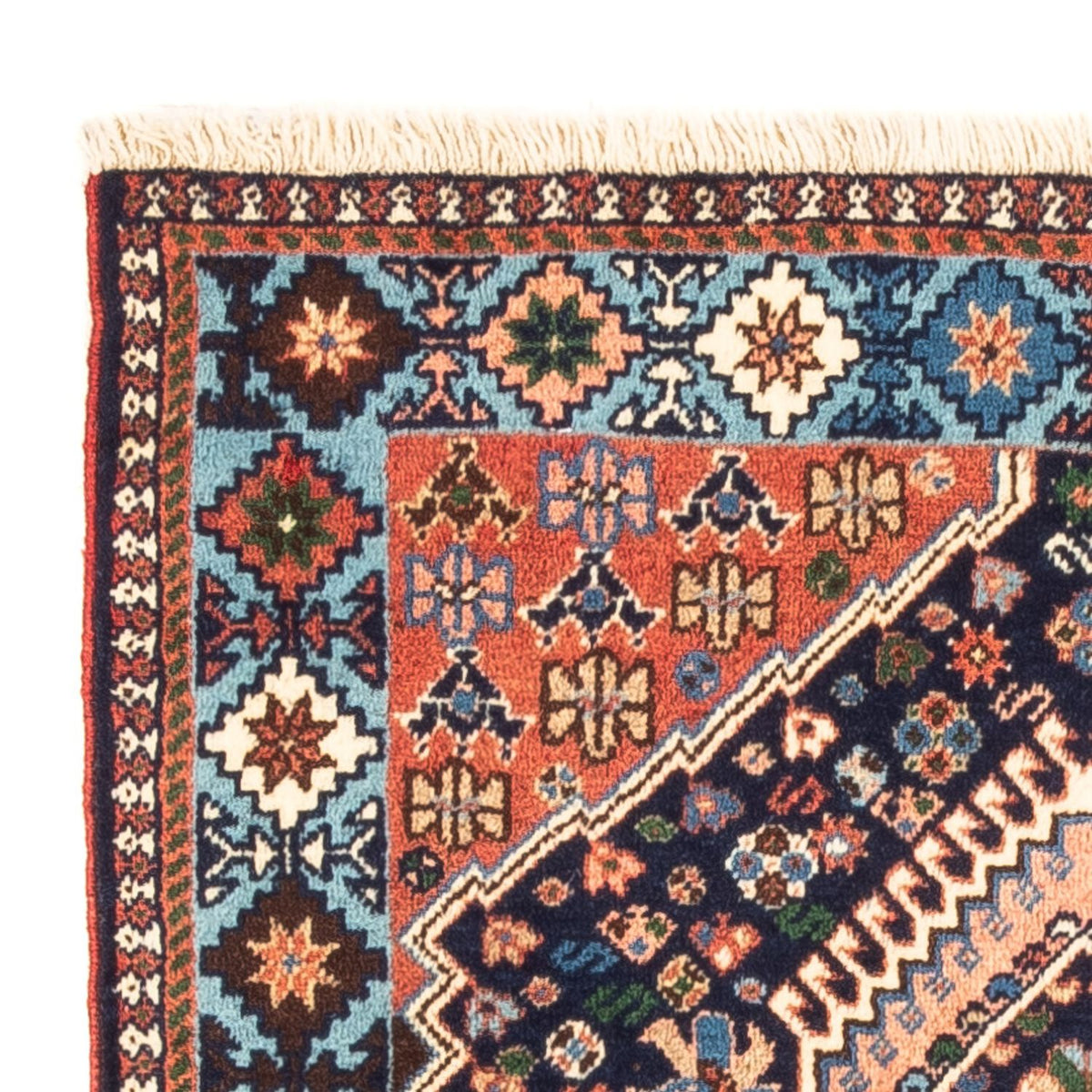 Perzisch Tapijt - Nomadisch - 130 x 82 cm - donkerblauw