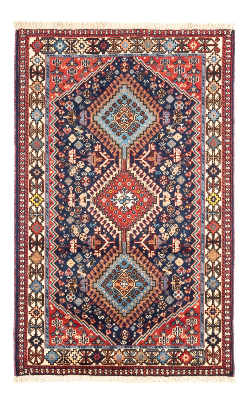 Perzisch Tapijt - Nomadisch - 124 x 78 cm - donkerblauw