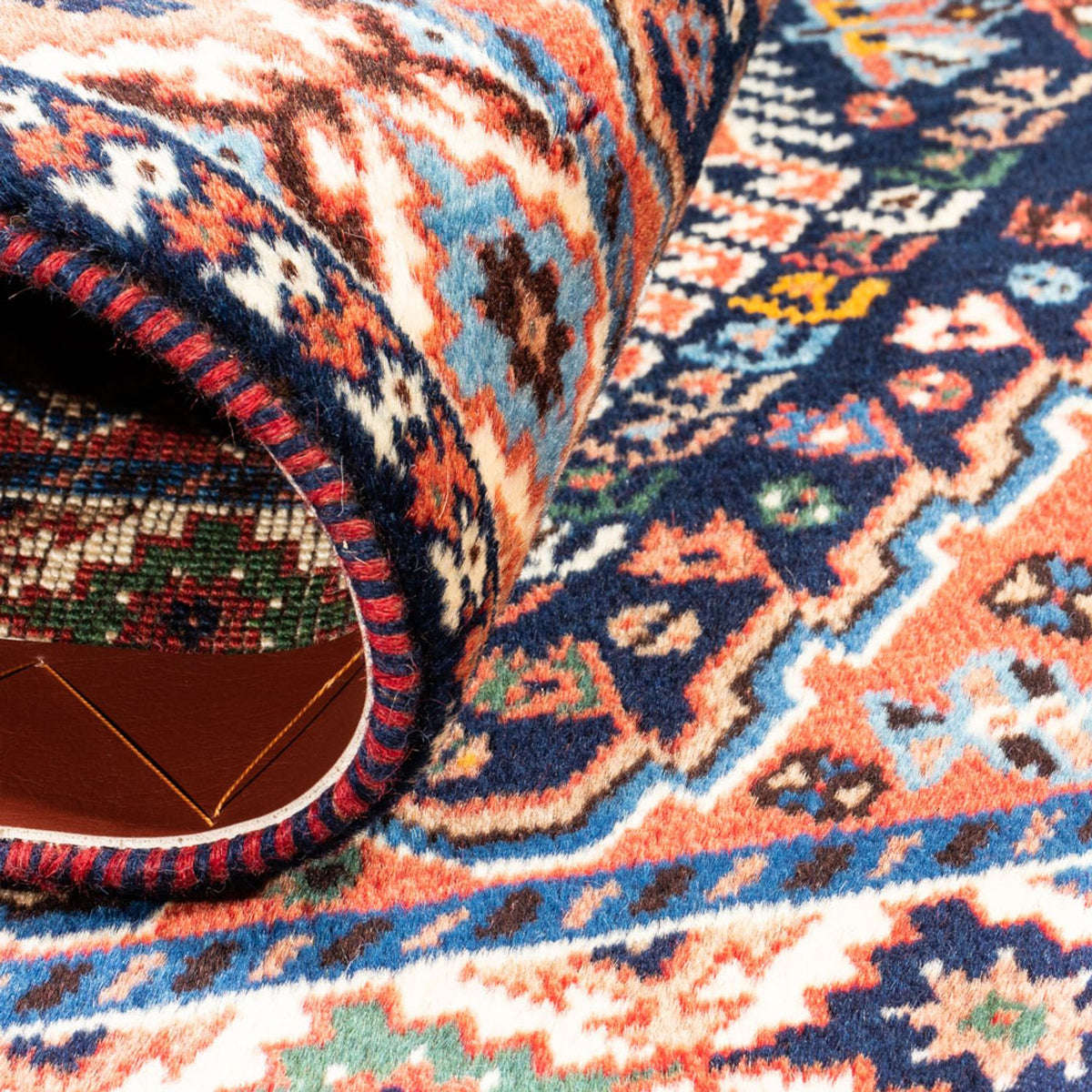 Perzisch Tapijt - Nomadisch - 125 x 80 cm - donkerblauw