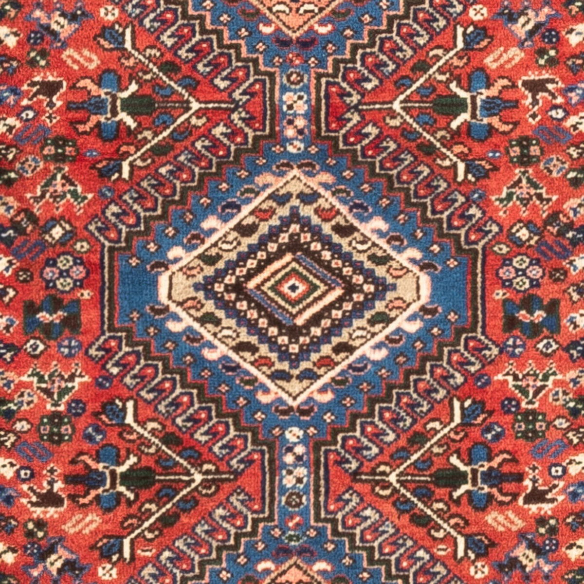 Perzisch Tapijt - Nomadisch - 128 x 75 cm - rood