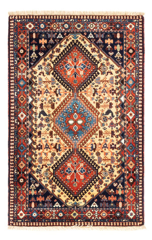 Perzisch Tapijt - Nomadisch - 130 x 84 cm - crème