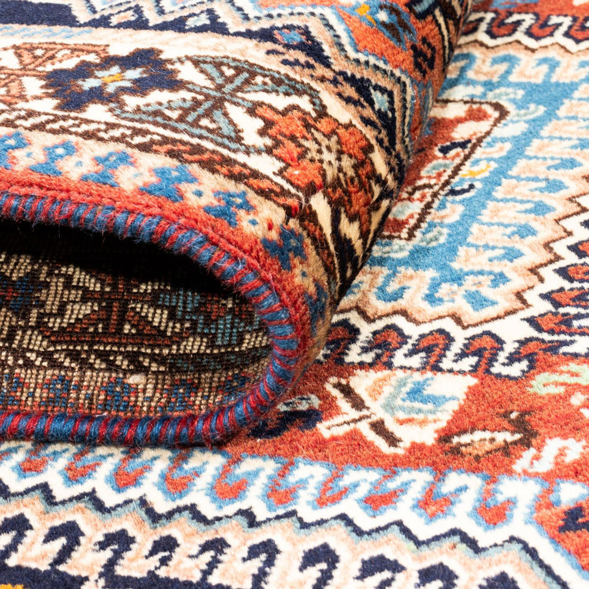 Perzisch Tapijt - Nomadisch - 130 x 85 cm - rood