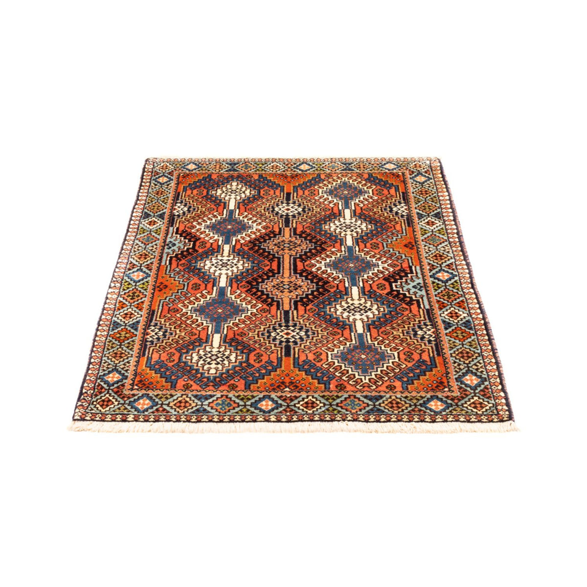 Perzisch Tapijt - Nomadisch - 125 x 80 cm - rood