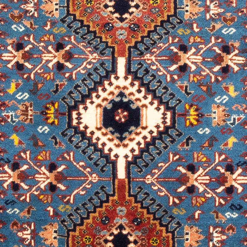 Perzisch Tapijt - Nomadisch - 122 x 83 cm - blauw