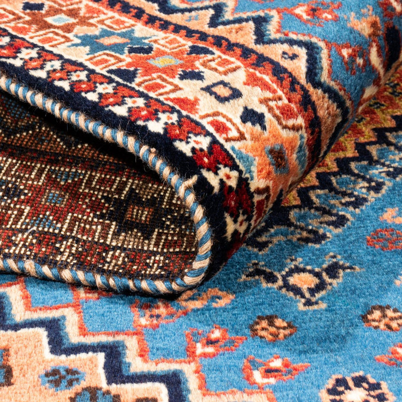 Perzisch Tapijt - Nomadisch - 122 x 83 cm - blauw