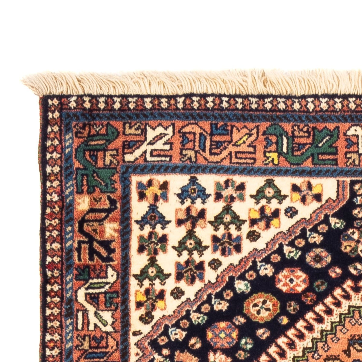 Loper Perzisch Tapijt - Nomadisch - 200 x 83 cm - donkerblauw