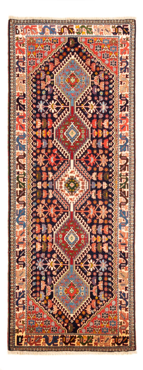 Loper Perzisch Tapijt - Nomadisch - 207 x 80 cm - donkerblauw