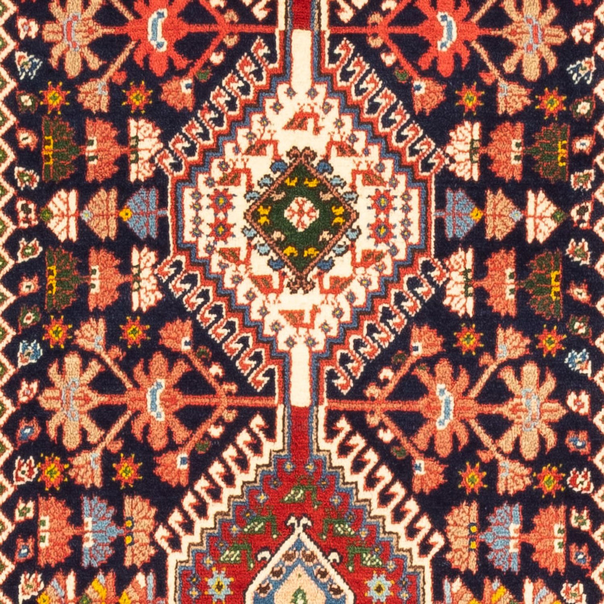 Loper Perzisch Tapijt - Nomadisch - 207 x 80 cm - donkerblauw