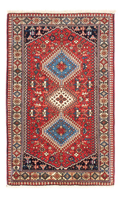 Perzisch Tapijt - Nomadisch - 132 x 83 cm - rood