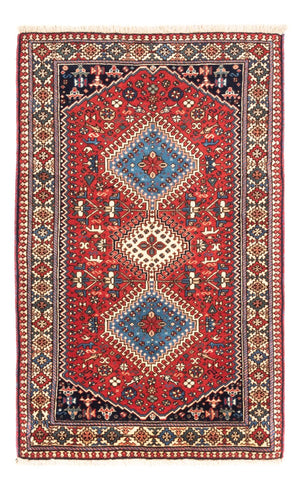 Perzisch Tapijt - Nomadisch - 132 x 83 cm - rood